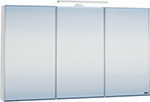 Зеркальный шкаф СаНта Стандарт 120, трельяж, светильник (113020) зеркальный шкаф санта стандарт 60 с подсветкой 113005