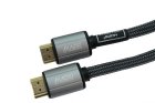 Кабель аудио-видео NONAME LAZSO WH-111-B HDMI (m)/HDMI (m) 0.5м. позолоч.конт. черный (WH-111(0,5M)-B) кабель аудио видео noname lazso wh 111 hdmi m hdmi m 10м позолоч конт черный wh 111 10m