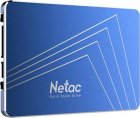 Накопитель SSD Netac 2.5 N600S 1000 Гб SATA III NT01N600S-001T-S3X внутренний ssd накопитель netac n600s 2tb 2 5” sata iii 3d tlc синий nt01n600s 002t s3x