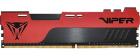 

Оперативная память Patriot Memory DDR4 8GB 2666MHz Viper Elite II (PVE248G266C6), Черный/красный