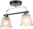 

Люстра потолочная Ambrella Light Traditional Modern TR303231, Дымчатый/черный