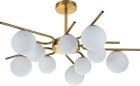 

Люстра потолочная Escada Sphere 642/10P Brass, Бронзовый/белый