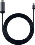 

Кабель Satechi USB Type-C to HDMI, серый космос (ST-CHDMIM)