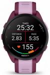 

Смарт-часы Garmin Forerunner 165 Music, лиловый, малиновый ремешок, 43мм