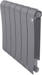 

Радиатор биметаллический Royal Thermo Infinity 500 Silver Satin VR80, 6 секций, Серебристый