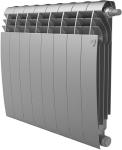 

Радиатор биметаллический Royal Thermo BiLiner 500 Silver Satin VR80, 8 секций, Серебристый