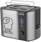 Тостер Endever Skyline ST-127, стальной/черный