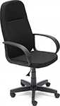 Офисное кресло  Tetchair LEADER (ткань, Черный, 2603)
