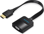 

Мультимедиа конвертер Vention HDMI > VGA + аудио гибкий плоский ACKBB
