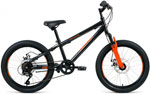 фото Велосипед altair mtb ht 20 2.0 disc (рост 10.5'') 2019-2020 черный/оранжевый rbkt0mn06002