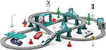 Большая игрушечная железная дорога Givito Мой город  104 предмета  (Бирюзовая) G211-019