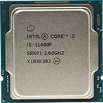 Процессор Intel Core i5-11400F 2600 МГц Cores 6 12Мб Socket LGA1200 65 Вт BOX BX8070811400FSRKP1