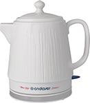 Чайник электрический Endever KR-450C (90230) белый паровая швабра endever odyssey q 621 белый оранжевый