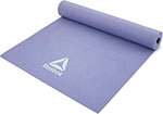 Тренировочный коврик (мат) для йоги Reebok RAYG-11022PL фиолетовый 4мм