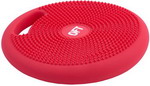 фото Массажно-балансировочная подушка с ручкой original fittools ft-bpdhl red красная
