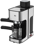 Кофеварка BQ CM4000 Стальной-черный рожковая кофеварка galaxy gl0755 white