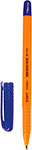 Ручка шариковая Staff EVERYDAY BP-247 Orange, синяя, КОМПЛЕКТ 50 штук, 05 мм, (880158) ручка шариковая staff bp 01 синяя комплект 50 шт узел 1 мм линия 0 5 мм 880001