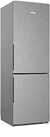 Двухкамерный холодильник Pozis RK FNF-170 серебристый металлопласт ручки вертикальные холодильник sharp sjfp97vbe серебристый