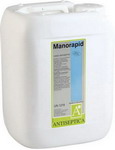 

Жидкое дезинфицирующее средство для рук Manorapid SYNERGY 5 л
