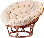 фото Кресло tetchair ''papasan'' 23/01 w /с подушкой/ cognac (коньяк) ткань старт 5898''papasan'' 23/01 w /с подушкой/