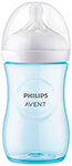 Бутылочка для кормления Philips Avent Natural Response, SCY903/21, 260 мл, 1 мес+, голубая cтеклянная бутылочка для кормления philips avent natural response scy930 01 120 мл 0 мес
