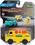 Машинка 1 Toy Transcar Double: Автоспасатель – Дорожные работы, 8 см, блистер машинка 1 toy transcar double лесовоз – автовоз 8 см блистер