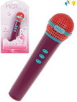 

Микрофон Наша игрушка детский, свет, звук, блистер