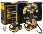 Аккумуляторный ударный гайковерт Hanskonner HCD20420BLC 1BatterySystem 18 В 420Нм 12 2 скор 1x40Ач кейс HS 23550₽