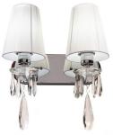 

Бра Lumina Deco Alessia LDW 1726-2W CHR, Хром/белый