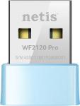 

Сетевой адаптер Wi-Fi Netis WF2120 Pro N150, Голубой