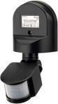 Датчик движения настенный Duwi DD-01, 180°, 10-420 с, 12 м, 1200 Вт, IP44, черный (25824 7)
