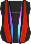 

Внешний жесткий диск Adata 1TB AHD770G USB 3.2 RED (AHD770G-1TU32G1-CRD), Черный/красный