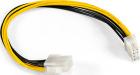 Удлинитель кабеля питания материнской платы +12V ExeGate EX-EXT-8M8F-0.2, 8pin EPS12V M/8pin EPS12V F, 02м (EX296936RUS)