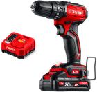 

Дрель-шуруповерт ударная бесщеточная Зубр 20 В, 45 Н·м, 1 АКБ LMS (2 А·ч) (ДБУ-45-21)