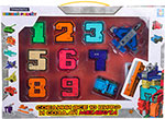 Набор Трансформеры 1 Toy Трансботы ''Боевой расчет'' (10 цифр) трансботы 1 toy боевой расчёт 12 шт в д боксе цифры от 0 до 9 знаки х 2шт вразнобой блистер