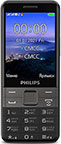Мобильный телефон Philips Xenium E590 64Mb черный мобильный телефон philips e590 xenium 64mb черный моноблок 2sim 3 2 240x320 2mpix gsm900 1800 gsm1900 mp3 microsd
