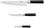 Набор из 3 кухонных ножей Nadoba KEIKO, 722921 набор ножей и подставка nadoba keiko 722920
