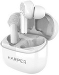 Вставные наушники Harper HB-527 White вставные наушники beats solo pro wireless noise cancelling headphones white mj4y3ee a