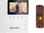 Комплект видеодомофона Falcon Eye Lira AVC-305 (PAL) Медь комплект видеодомофона skybeam 600tvl 4 3
