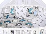 

Комплект в кроватку Amarobaby Велосипедисты 15 предметов AMARO-3015-Ve
