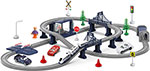 Большая игрушечная железная дорога Givito Мой город  104 предмета  (Синяя) G211-020