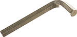 Ключ имбусовый  Сибртех 12350, HEX 19 мм, 45x, закаленный, никель