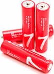 Батарейки алкалиновые Zmi Rainbow Zi7 4 шт. AA7, красные