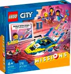 

Конструктор Lego City Детективные миссии водной полиции 60355
