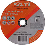 Диск отрезной по металлу Sturm 9020-07-180x20 АРМИРОВАННЫЙ размер 180x2.0x22.23