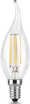 

Лампа GAUSS LED Filament Candle tailed E 14 5W 4100 K 104801205