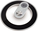 Весы напольные Polaris PWS 1858DG электронные, черный мужские наручные электронные часы с черным браслетом casio dbc 32 1aes
