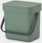 Встраиваемое мусорное ведро Brabantia Sort & Go 3 л, темно-зеленый (129865)