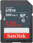 Карта памяти Sandisk Ultra 128GB (SDSDUNR-128G-GN3IN) флешка sandisk cruzer ultra flair 128 гб sdcz73 128g g46