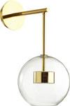 Бра Odeon Light L-VISION/золотой/прозрачный (4640/12WL) люстра на штанге lamplandia nexus l1489 6 ламп 18 м² золотой